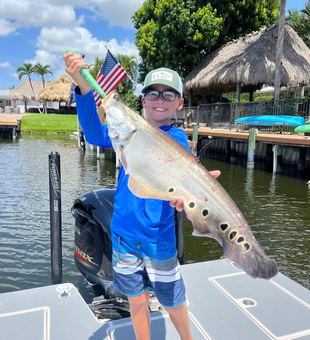 Clown Knife Fish for Fun in Delray Beach